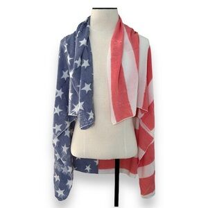 American flag wrap • red, white and blue